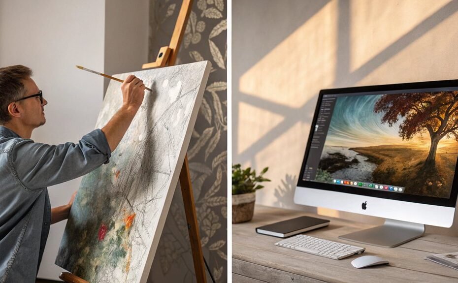 ai art vs human creativity